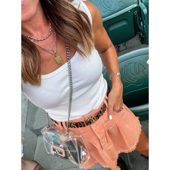 FREE PEOPLE Hummingbird Stretch Cotton Top in Ivory Size Medium - Picture 4 of 15